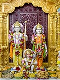 Bhagwan Shri Ram, Shri Sitaji and Shri Hanumanji